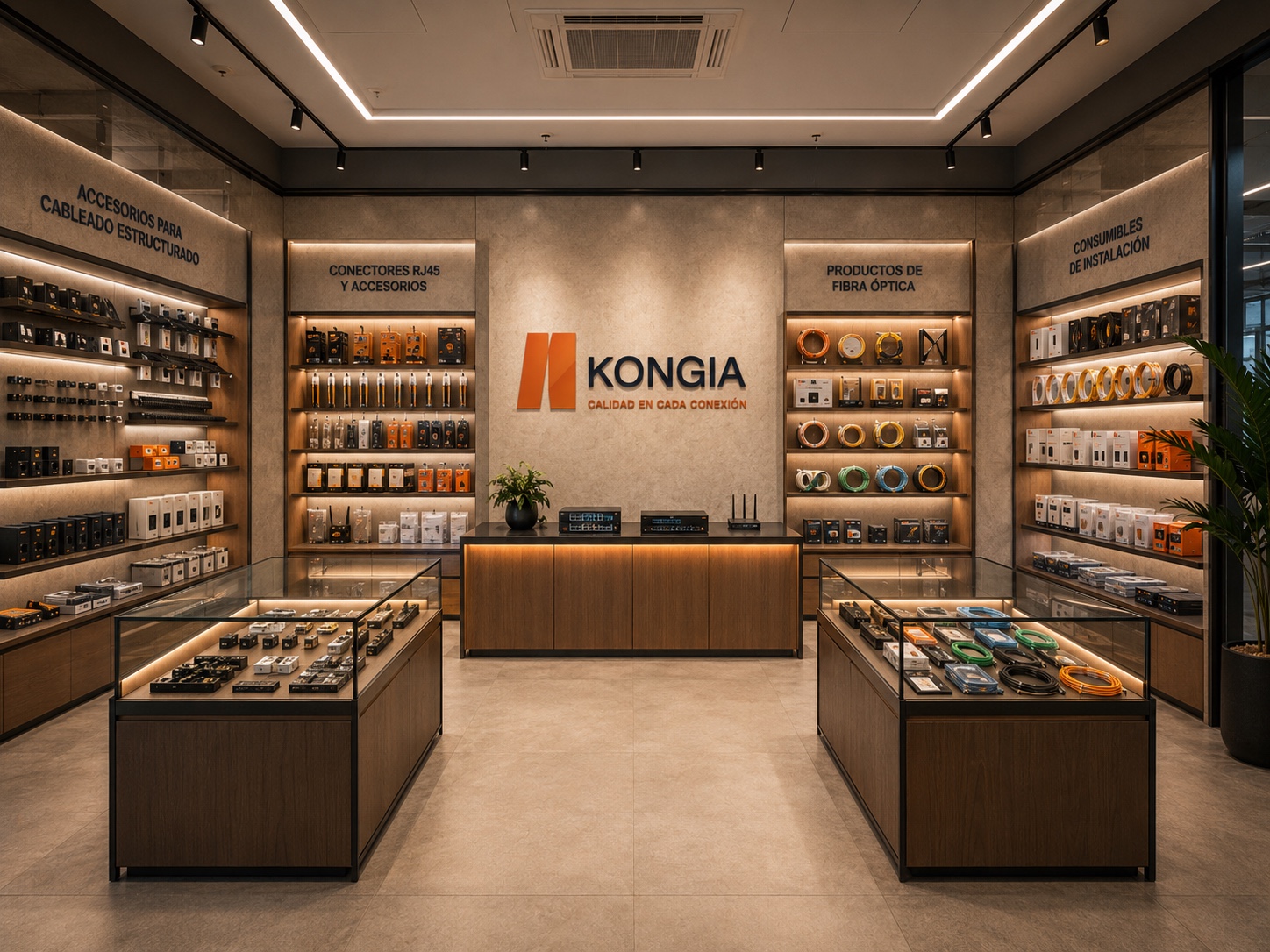 Showroom de productos KONGIA