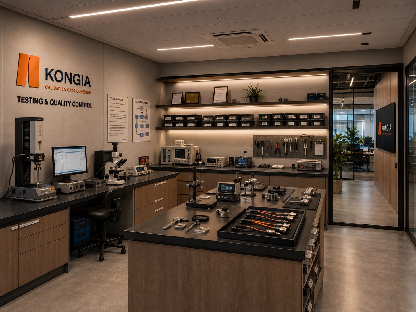 KONGIA quality control lab