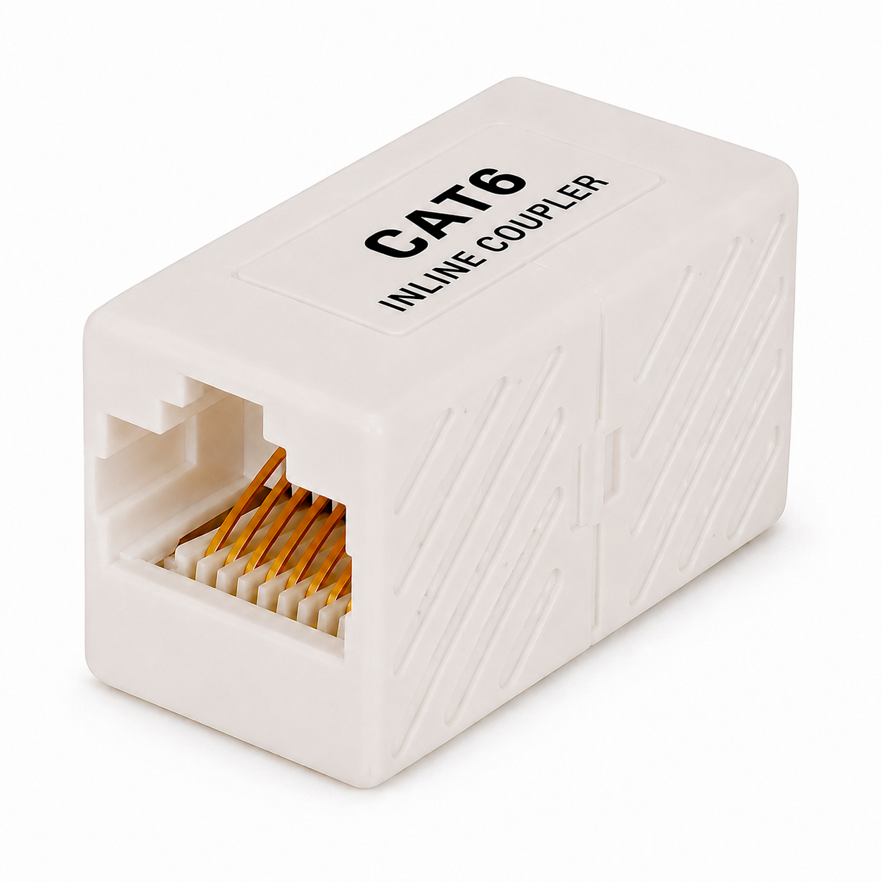Acoplador RJ45 Hembra a Hembra CAT6 UTP
