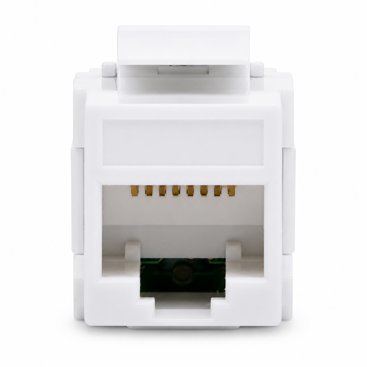Acoplador Keystone RJ45 Hembra a Hembra CAT6A UTP - Vista 2