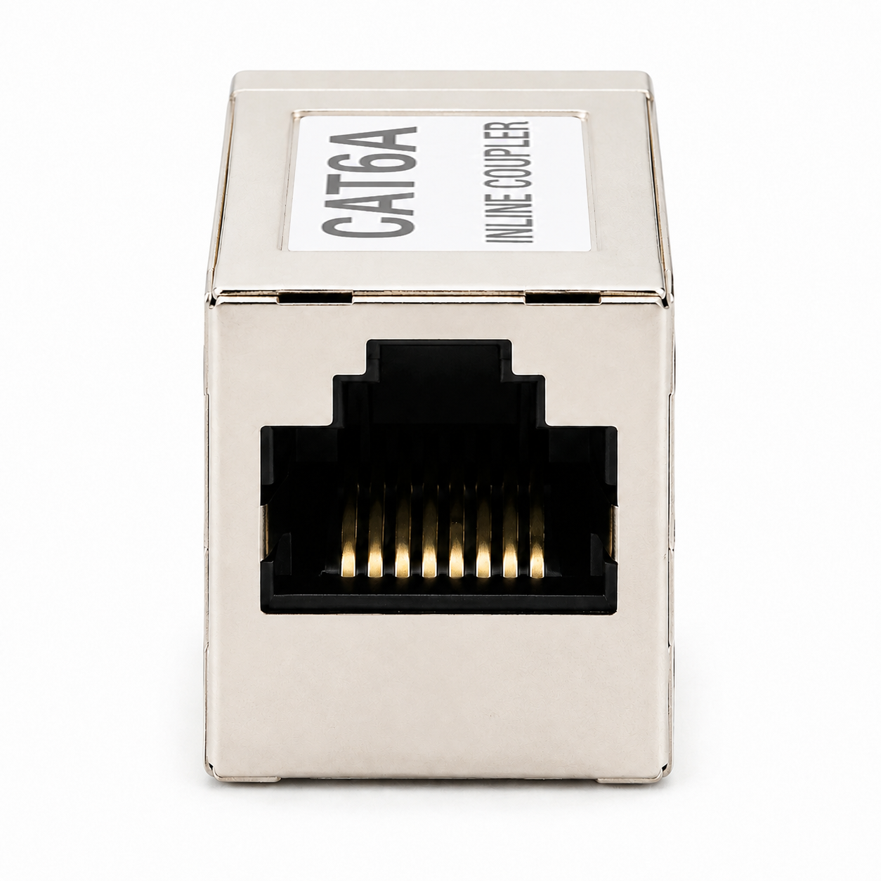 Acoplador RJ45 Blindado CAT6A STP - Vista 2