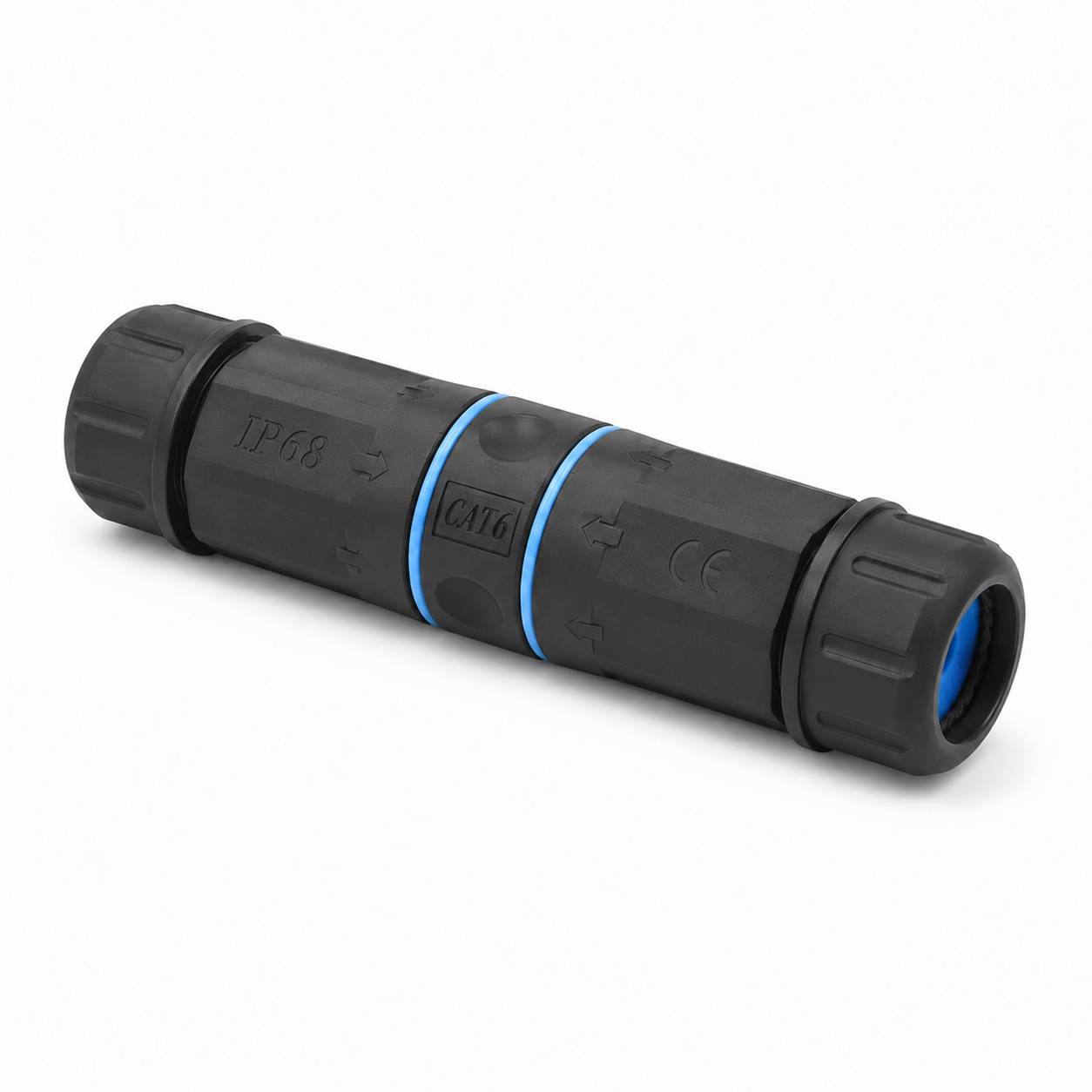 Acoplador RJ45 CAT6 Impermeable IP68