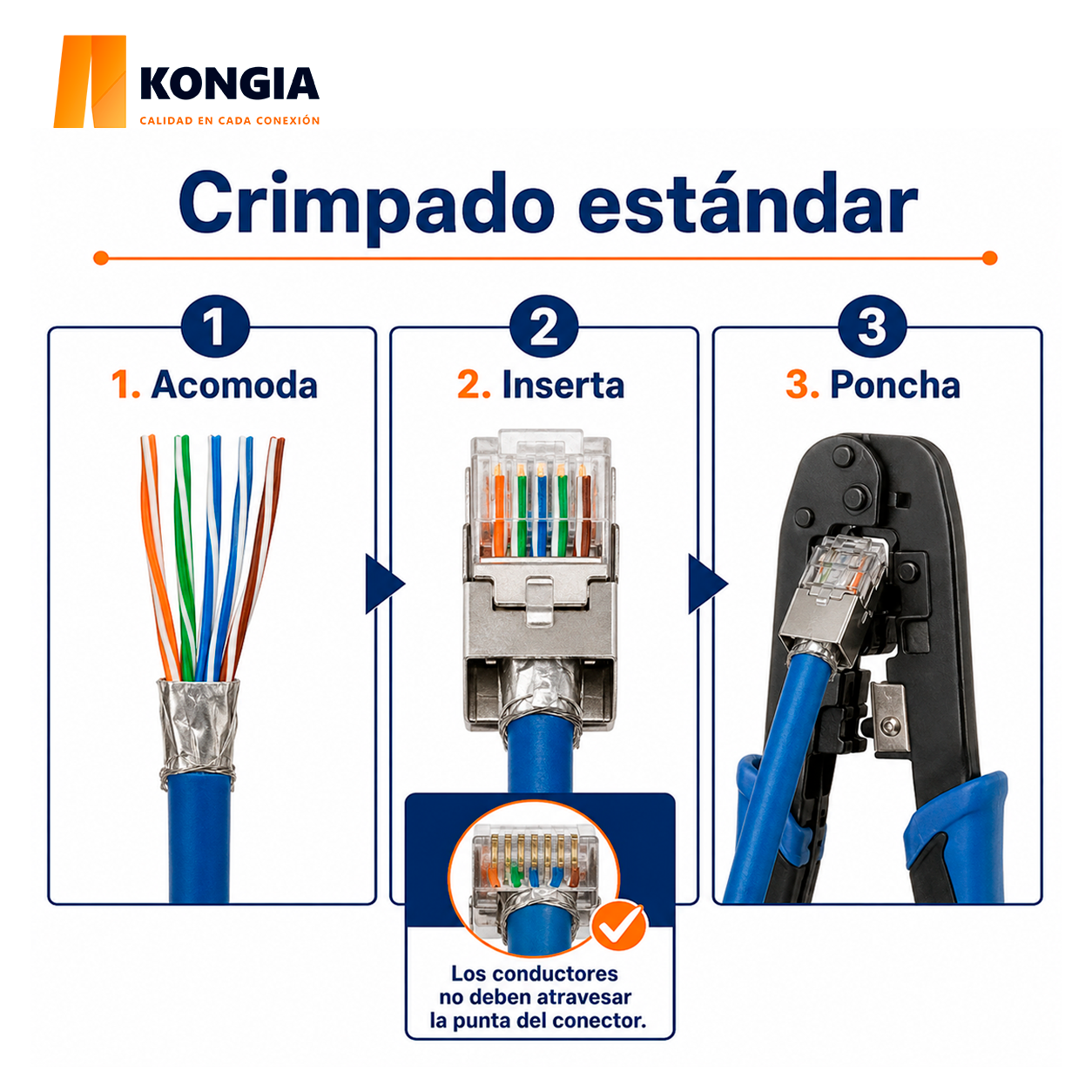 KNC-RJ45-5E-S-ST30-100 Infografía 1