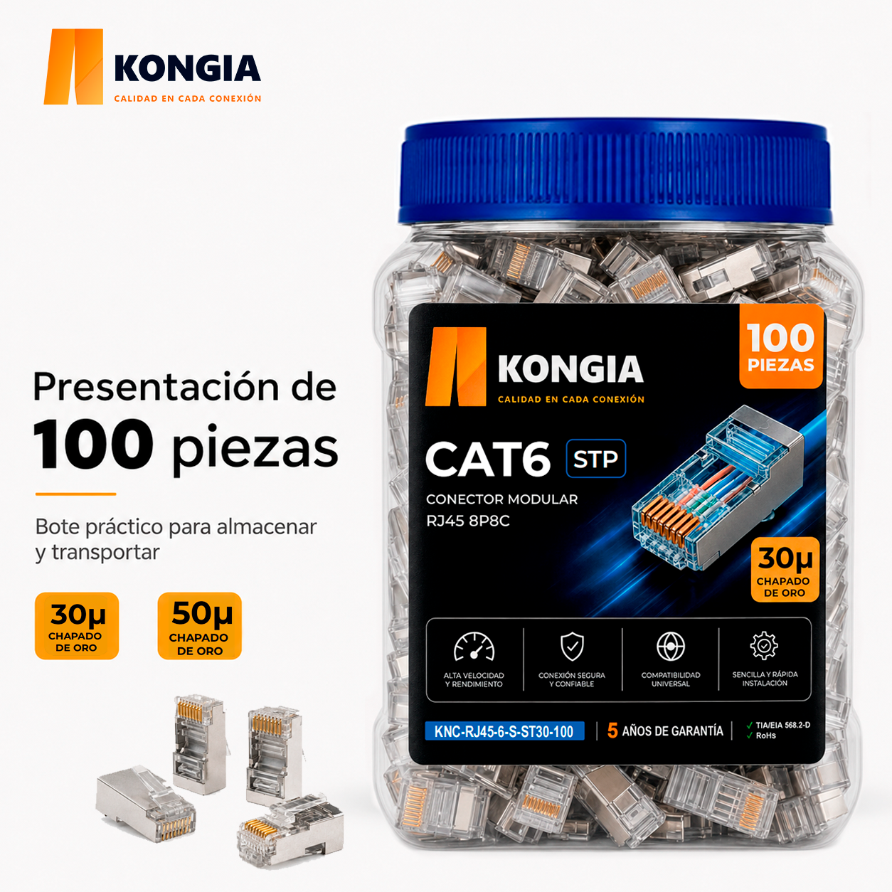 KNC-RJ45-6-S-ST50-100 Infografía 5