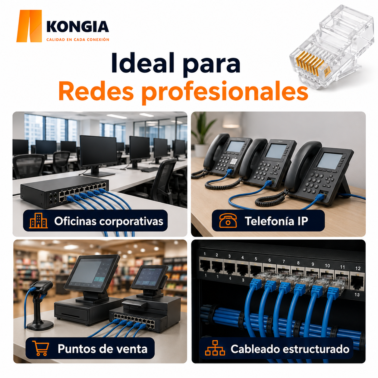 KNC-RJ45-6-U-ST30-100 Infografía 3